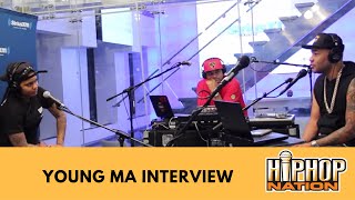 Young MA Interview With DJ Envy Talks Meeting 50 Cent, Single Ooouuu & More!