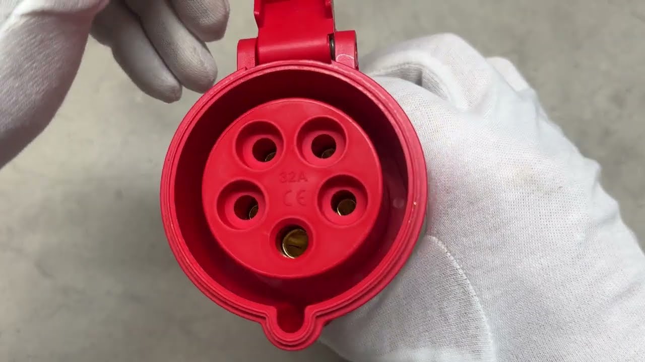 Розетка переносная 380V 5х32A полиамид IP44 Bemis BC1-3505-2312 3P + E + N