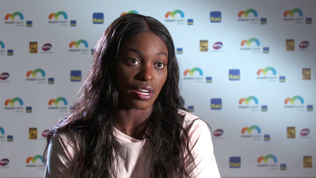 2018 Miami Open Women's Singles Champion Sloane Stephens, Interview
