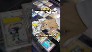Winner take all coin flip?#pokemoncards  #pokemonvendor  #coinflip