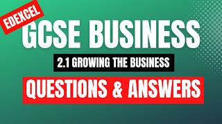 Paper 2 GCSE Business 2.1 Questions & Model Answers