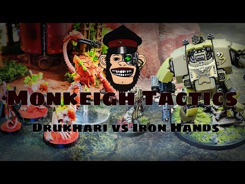 Drukhari vs Iron Hands - Warhammer 40k Battle Report