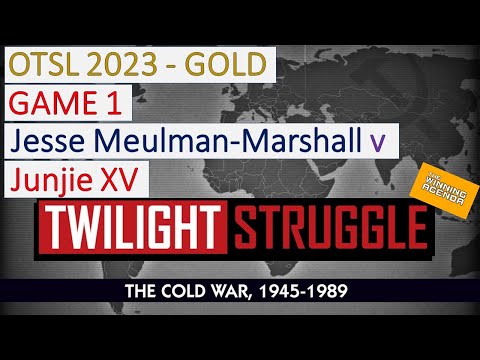 Twilight Struggle - OTSL 2023 - Game 1 v Junjie XV