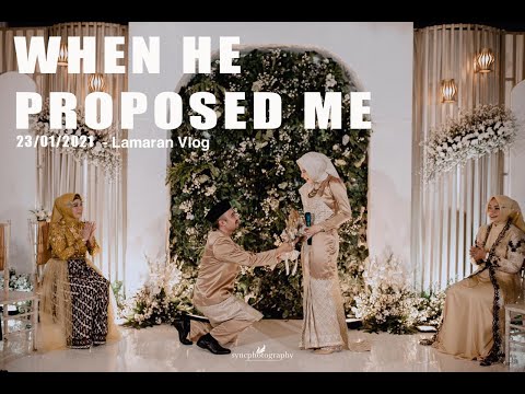 My Very First Vlog - Lamaran Day !