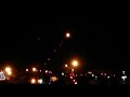 Navy Vessel Firing Tracer Rounds