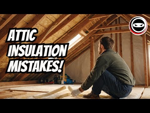 Critical Mistakes To Avoid When Insulating Your Attic Space