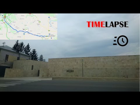 Time Lapse: Road Trip, Driving in a Car PART1