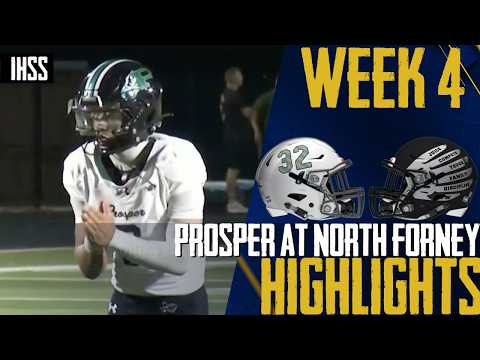 Prosper Edges North Forney 50-43 in OT Thriller | Tyler Albert Throws for 349 Yards, 6 TDs