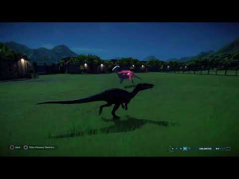Jurassic World Evolution 2: Chaos Baryonyx vs Parasaurolophus Lux 1