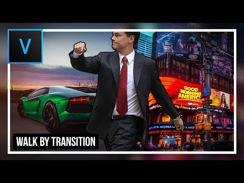 How To Create a Walk By Transition in Vegas Pro 15