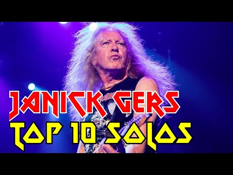 TOP 10 JANICK GERS SOLOS - IRON MAIDEN