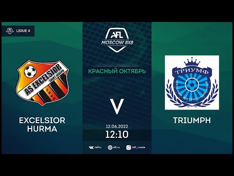 AFL22. France. Ligue 4. Day 4. Excelsior Hurma - Triumph
