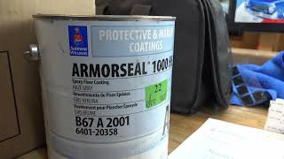 Armorseal 1000 Epoxy Garage Floor