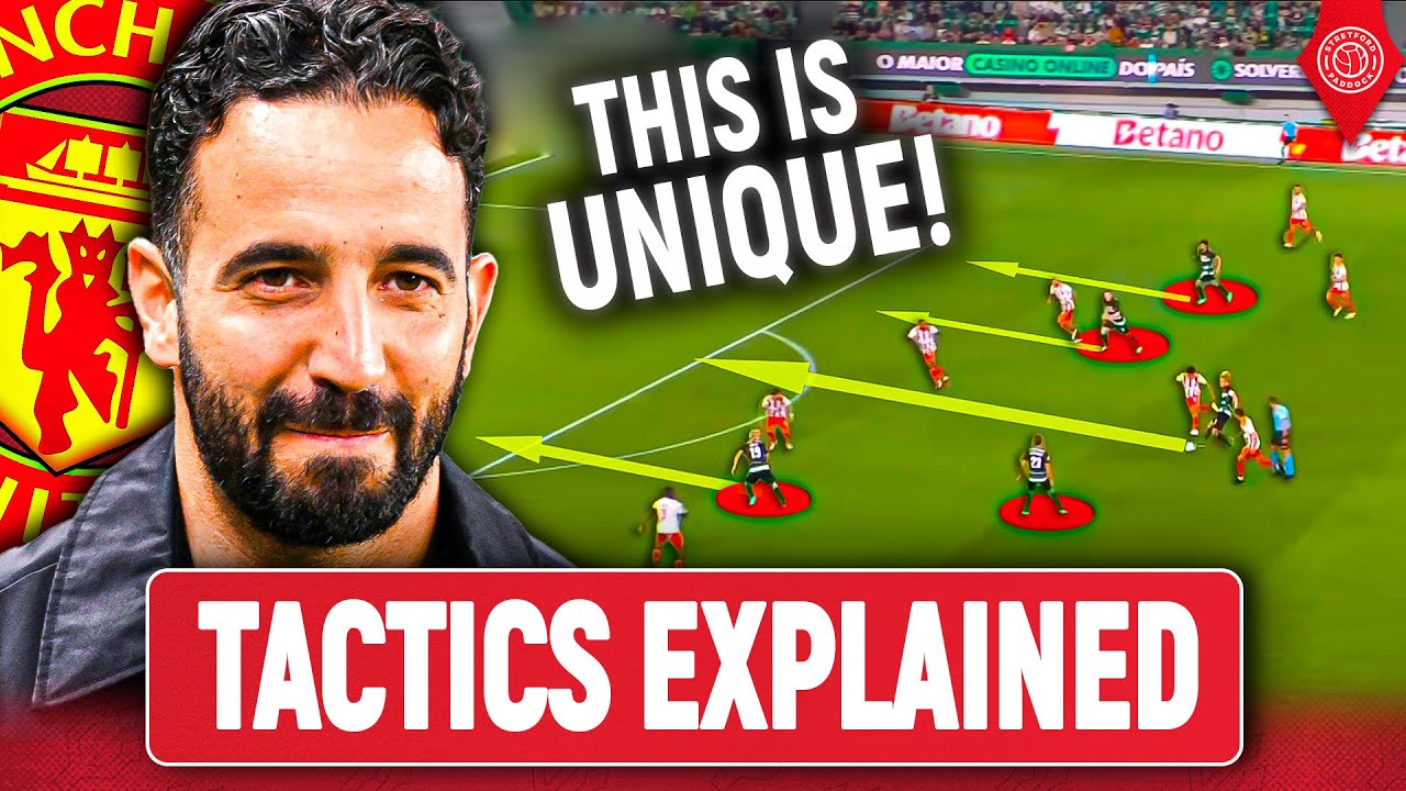 Ruben Amorim's 3-4-3 Tactics At Man United Explained!