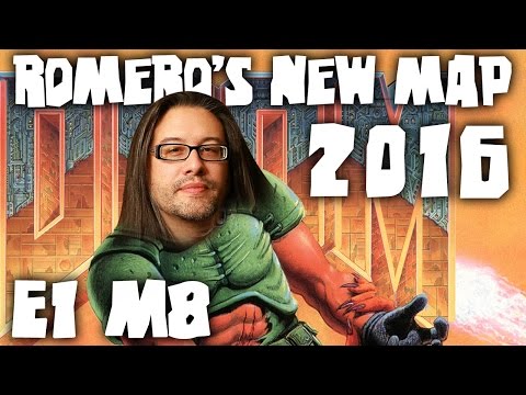 John Romero's NEW Doom Map (in Brutal Doom v20b)