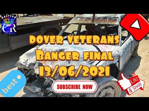 Dover Veterans Bangers Final 13/06/2021 #bangerracingcrashes