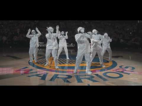 Jabbawockeez perform Mistah FAB song mixed by The Legion at the NBA Finals