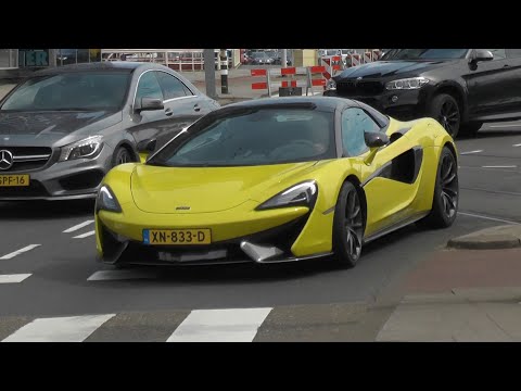 Supercars in Rotterdam! (Aventador, F8, 570s, F12, 911 Speedster en meer..)
