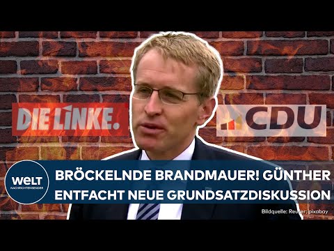 CDU: Bröckelnde Brandmauer! Daniel Günther entfacht neue Debatte über Verhältnis zur Linkspartei