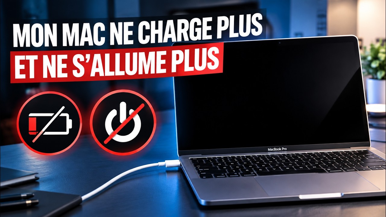 Mac ne charge plus et ne s'allume plus