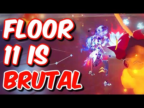 2.1 SPIRAL ABYSS FLOOR 11 CORROSION is BRUTAL [Healing Meta is Back] | Genshin Impact