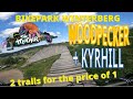 Bikepark Winterberg The Mother Woodpecker Red And Kyrhill Blue Flow Trail Mtb Flow Downhill