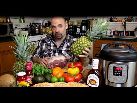 Instant Pot Pulled Pork - Braised in the Instant Pot Pressure Cooker - Amazing Full Length HD Video