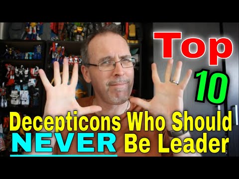 GotBot Counts Down: Top 10 Decepticon Who Should Never Be Leader