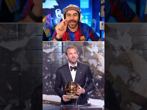 هاري كين يفوز بالبالون دور ❤️😍👑