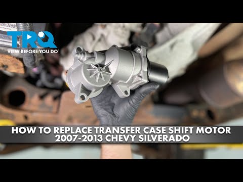 How to Replace Transfer Case Shift Motor 2007-2013 Chevy Silverado