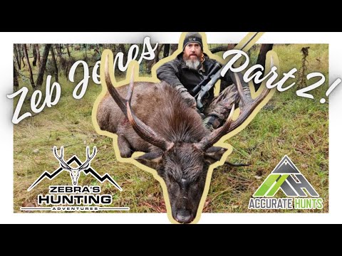 Ep. 22 Zeb Jones PART 2 on hunting Sambar Deer. Weather patterns, The moon and the 90-10 rule