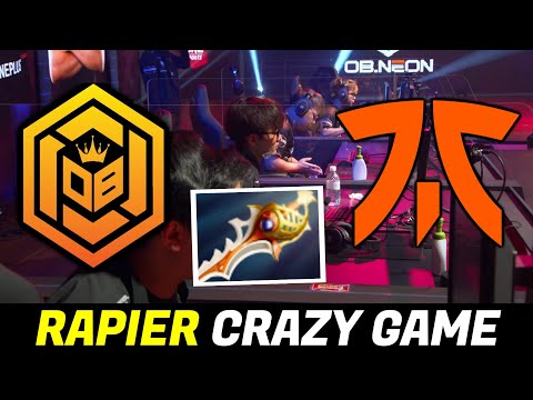 DIVINE RAPIER Chaotic Game — FNATIC vs OB Esports x Neon