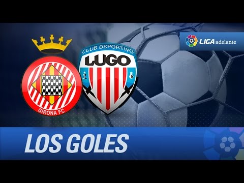 Todos los goles de Girona FC (1-1) CD Lugo