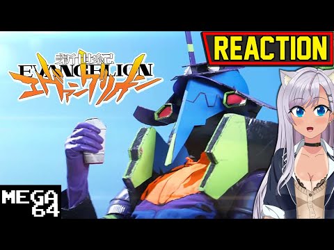 Mega64 | Neon Genesis Evangelion In 5 Minutes (LIVE ACTION) | REACTION VIDEO