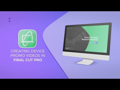 FCPX Ipad Imac Macbook Device Mockup Kit - How it Works