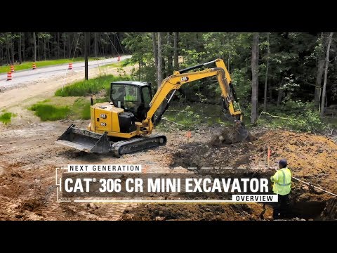 Cat 306 CR video