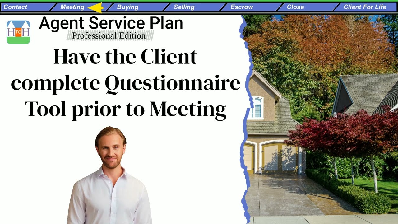 MEETING: Have the Client complete Questionnaire prior to Meeting