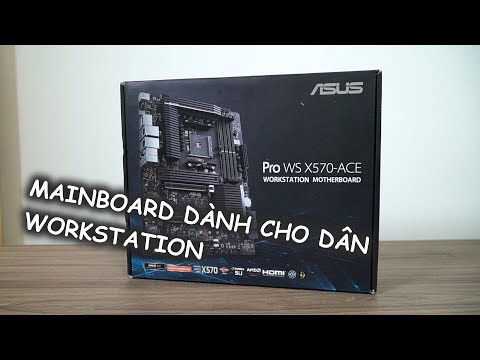 Pagrindinė plokštė ASUS Pro WS X570-ACE AM4 lizdas ATX AMD X570 video