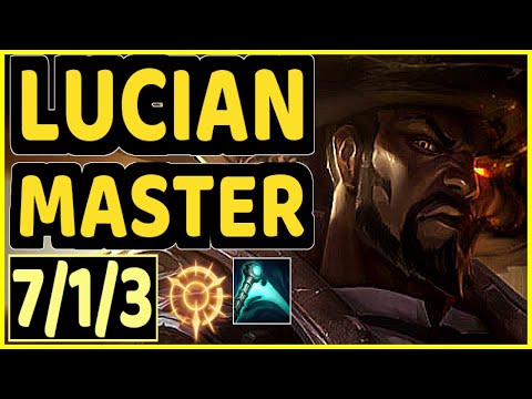 KLAUS (LUCIAN) - 7/1/3 KDA GAMEPLAY - BR Ranked MASTER