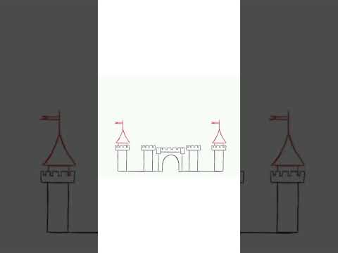 Disney Castle Logo Speed Drawing