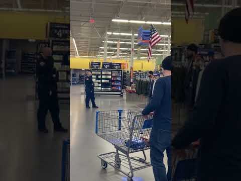 Joplin Missouri 15th St., Walmart Gets arrested freedom of speech
