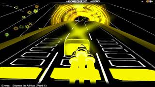 Enya - Storms in Africa (Part II) in Audiosurf