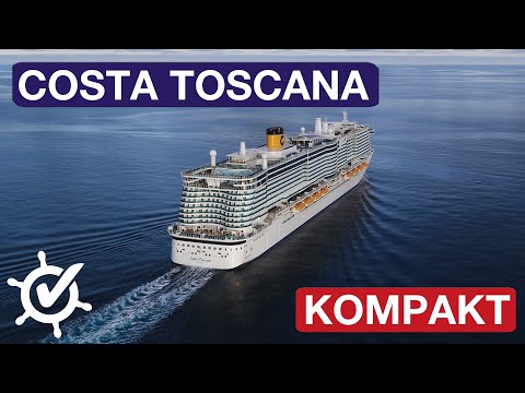 Costa Toscana: Morr-Kompakt-Rundgang auf dem LNG-Schiff von Costa Kreuzfahrten
