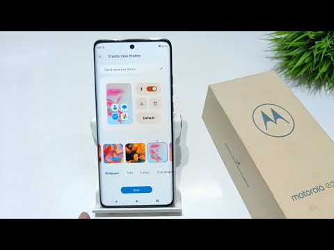 how to set default theme in moto edge 30 ultra,fusion | motorola edge 30 me theme kaise change kare