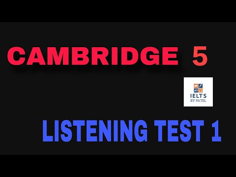 CAMBRIDGE 5 LISTENING TEST 1 WITH ANSWERS ll DREAMTIME TRAVEL AGENCY