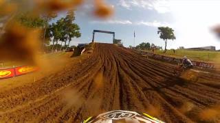 preview picture of video 'GoPro HD: Travis Baker Practice Lap 2012 Lucas Oil Pro Motocross Championship Budds Creek'