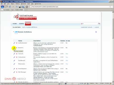 DotNetNuke Tutorial - What are "Premium Modules" - Video #55
