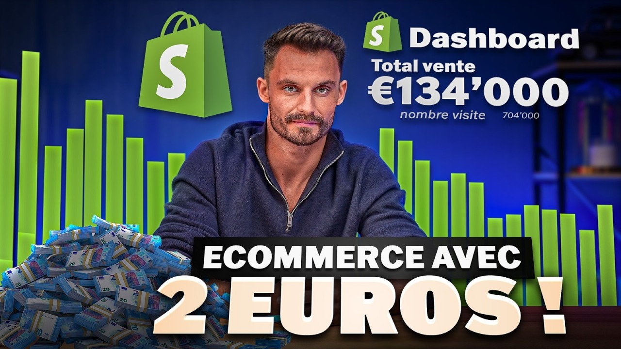 COMMENT COMMENCER LE DROPSHIPPING AVEC 2€ EN 2025