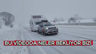 BOLU KARAVAN KAMPINDA YOLDA KALDIK, BOLU ABANT YOLU, ABANT GÖLÜ KAMPI, LUXER ÇEK