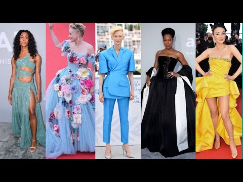 CANNES FILM FESTIVAL RED CARPET FASHION 2021